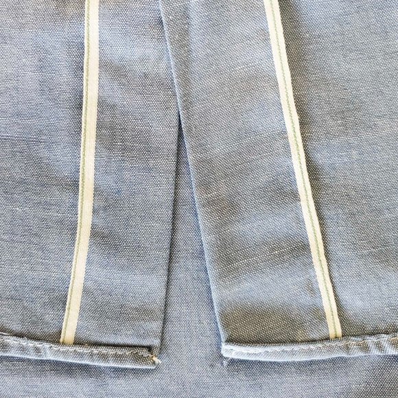 Vintage JC Penny Big Mac Mens Chambray Custom Hand Embroidered Golf Shirt - Picture 8 of 9